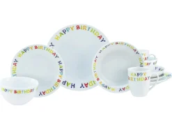 Creatable Geschirrset|Happy Birthday - Kombiservice 10-tlg - Happy Birthday