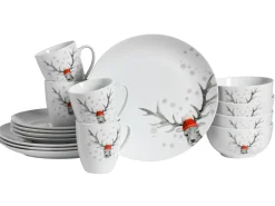 Creatable Geschirrset|Hirsch - Kombiservice - Weiss