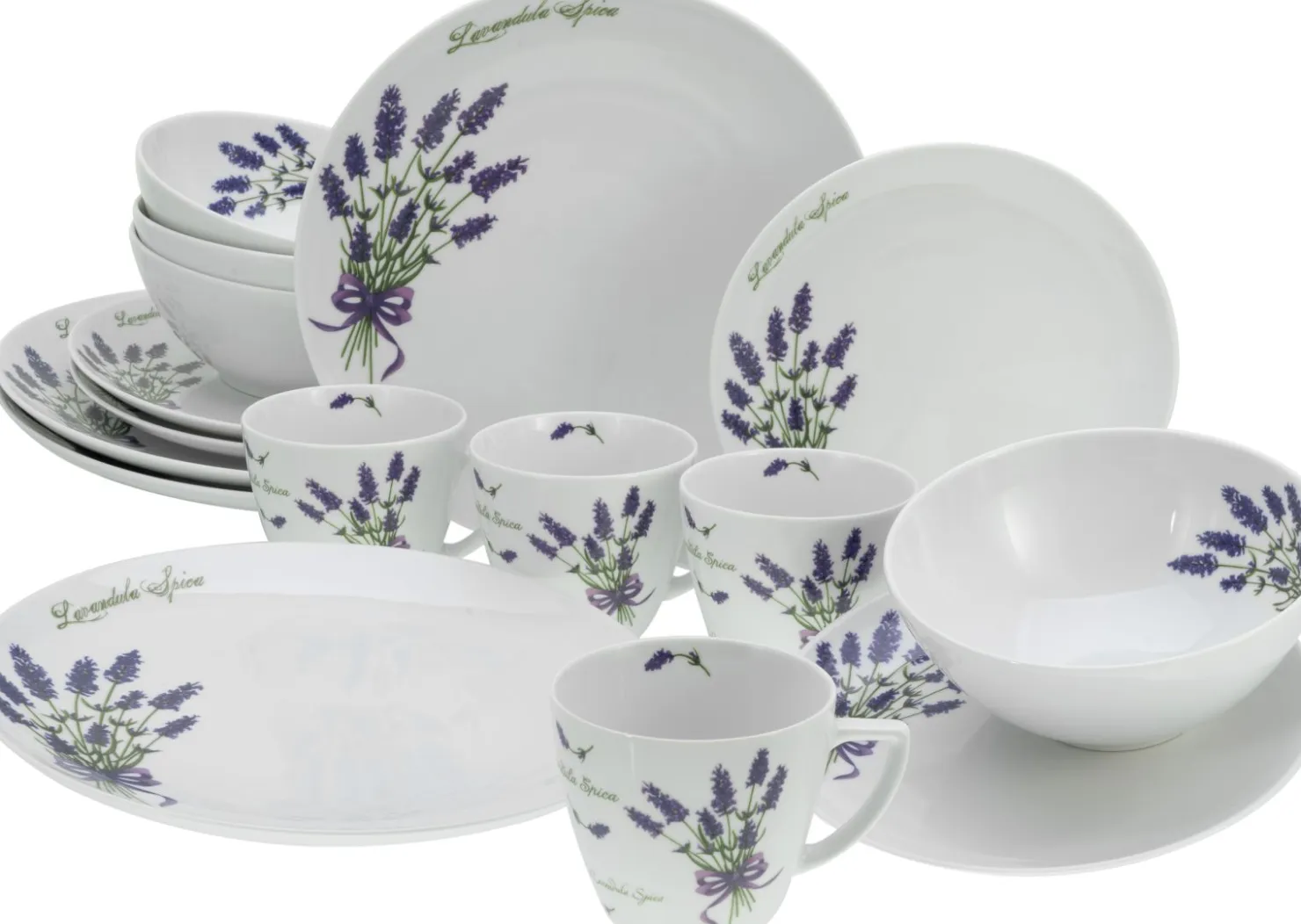 Creatable Geschirrset|Home - Kombiservice 16-tlg - Shabby Chic