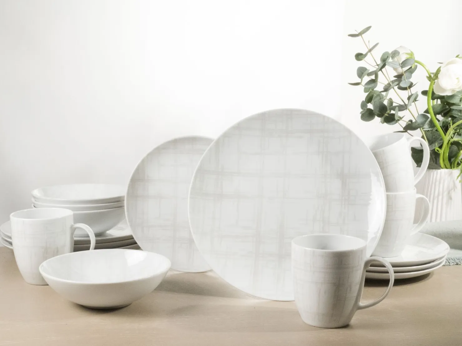 Creatable Geschirrset|Home - Kombiservice 16-tlg - Shabby Chic