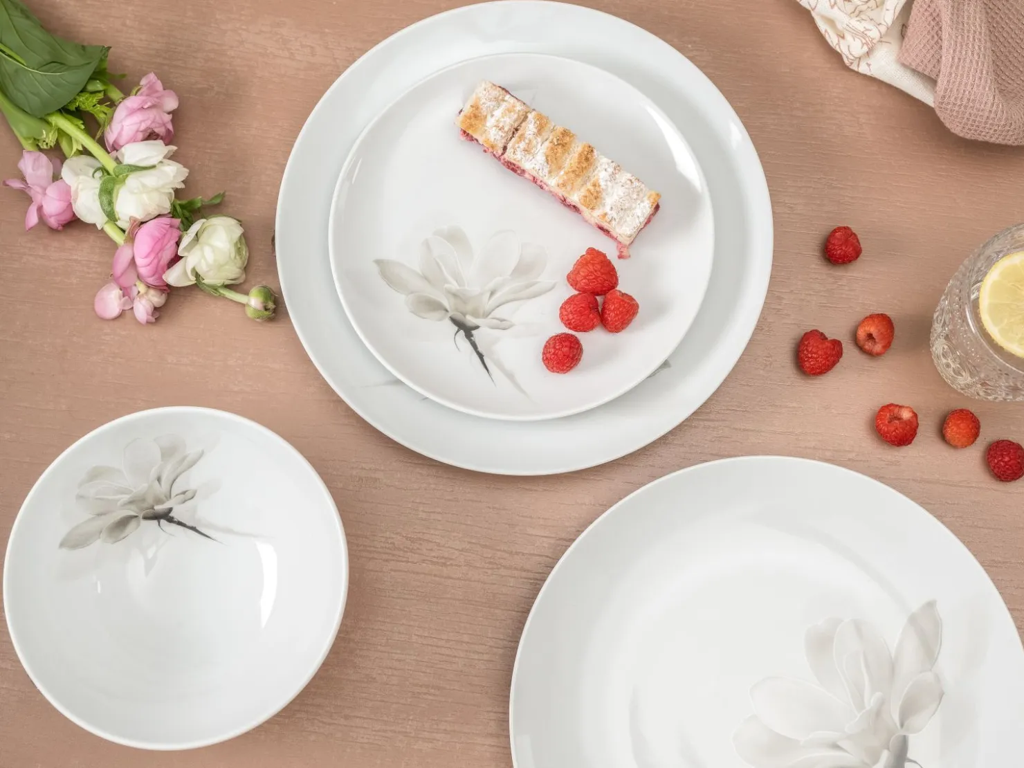 Creatable Geschirrset|Home - Kombiservice 16-tlg - Shabby Chic