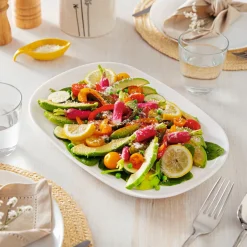 Creatable Teller|Italien Party - Burgerteller 6-tlg - Weiss