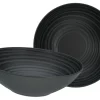 Creatable Geschirrset|Lava Stone - Salatschüssel 2-tlg - Schwarz