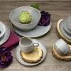 Creatable Geschirrset|Loft Stone - Kombiservice 16-tlg - Stein