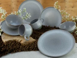 Creatable Geschirrset|Loft Stone - Kombiservice 16-tlg - Stein