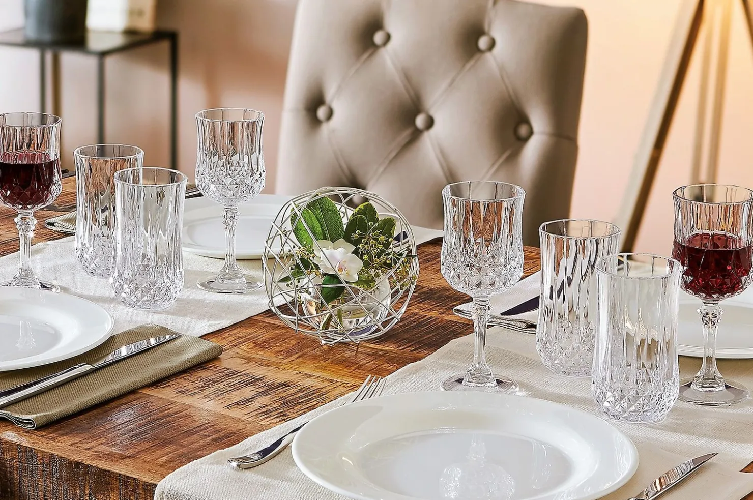 Creatable Becher & Tassen|Longchamp Eclat - Longdrinkbecher 6-tlg - transparent