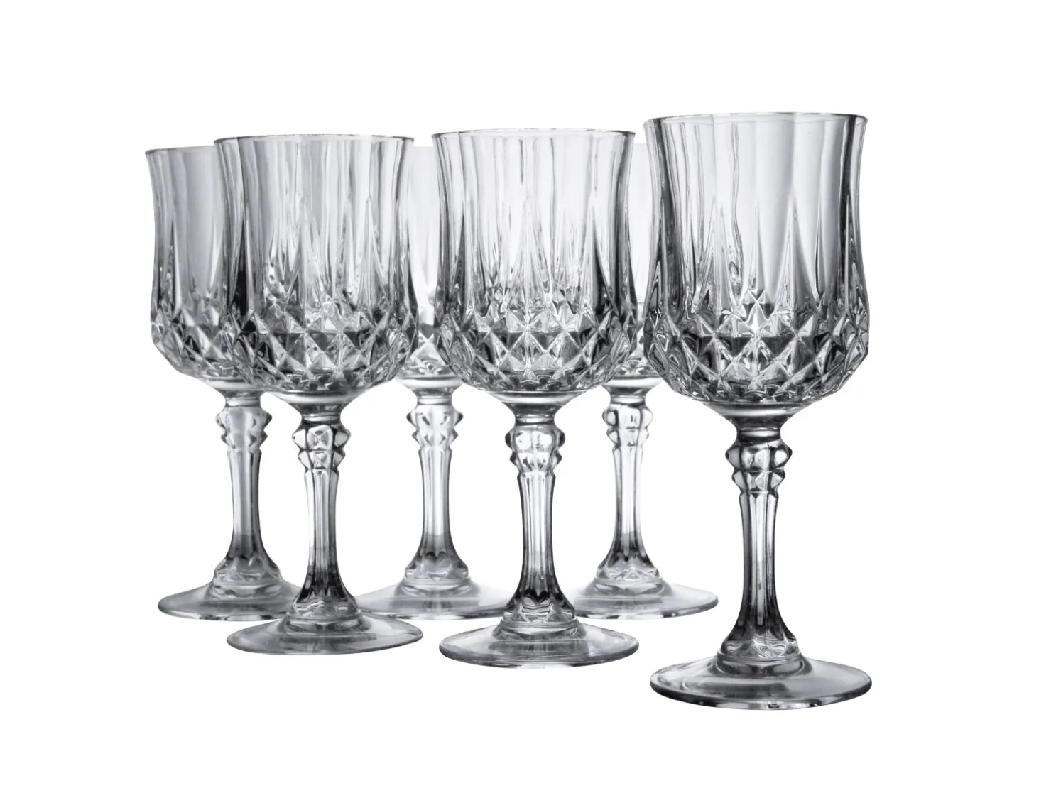 Creatable Sonstiges|Longchamp Eclat - Rotweinkelch 6-tlg - transparent