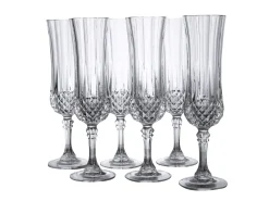 Creatable Sonstiges|Longchamp Eclat - Sektkelch 6-tlg - transparent