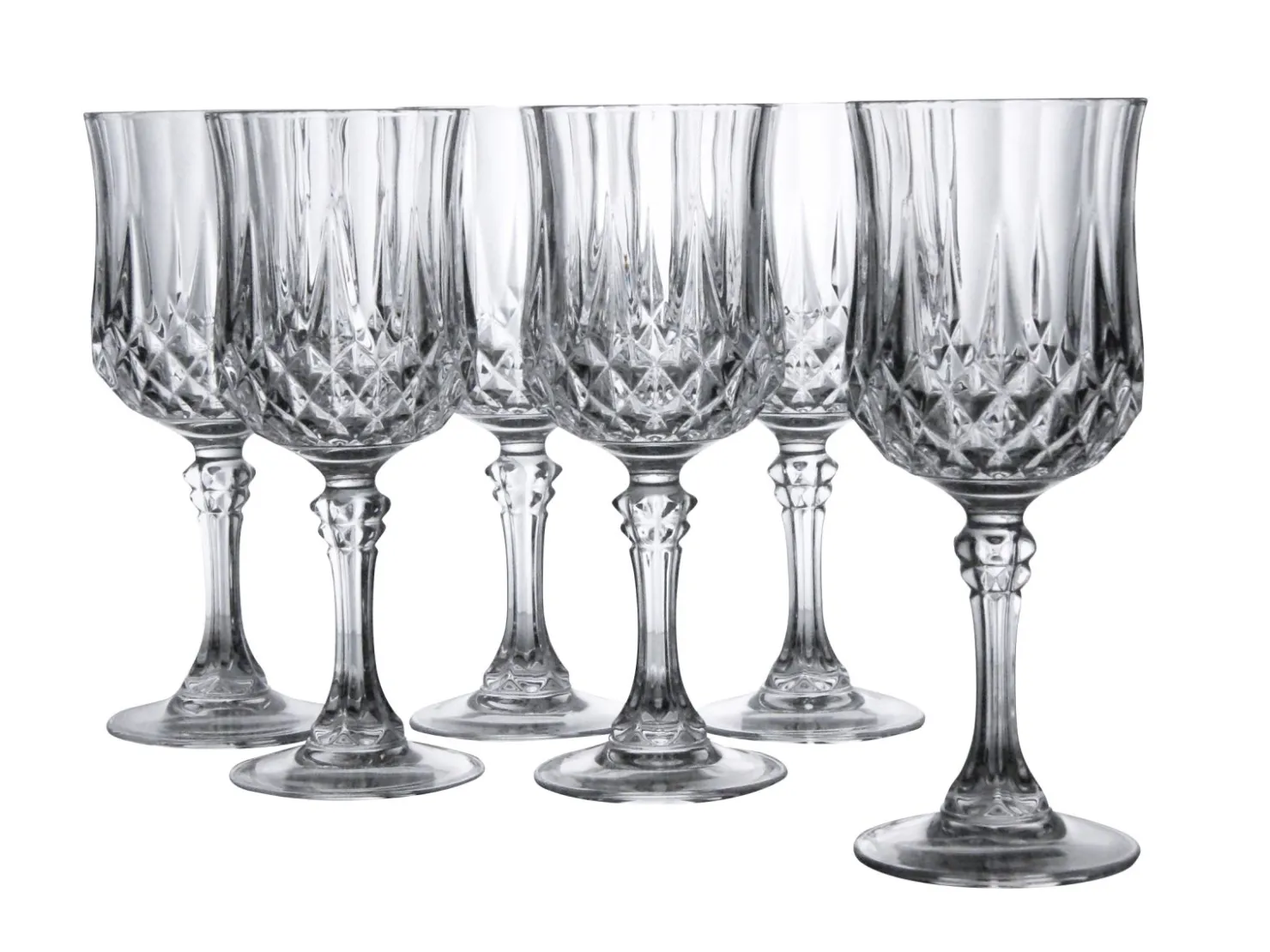 Creatable Sonstiges|Longchamp Eclat - Weissweinkelch 6-tlg - transparent