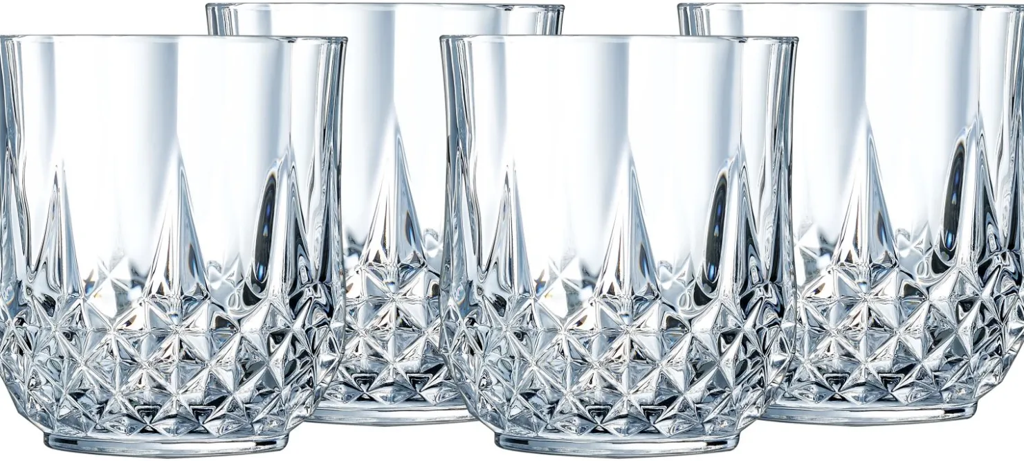 Creatable Sonstiges|Longchamp Eclat - Whisky 4-tlg - transparent