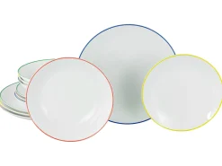 Creatable Geschirrset|Teller|Luna Color Line - Tellerset 12-tlg - Color Line