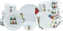 Creatable Geschirrset|Luna - Kombiservice 30-tlg - Socken