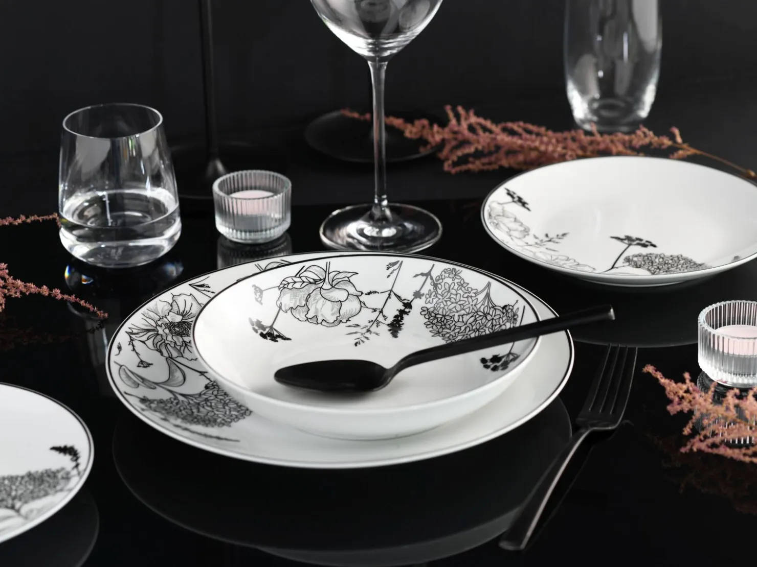 Creatable Geschirrset|Teller|Luna - Tellerset 18-tlg - Limoncello