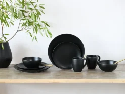 Creatable Geschirrset|Magic Black - Kombiset 8-tlg - Schwarz