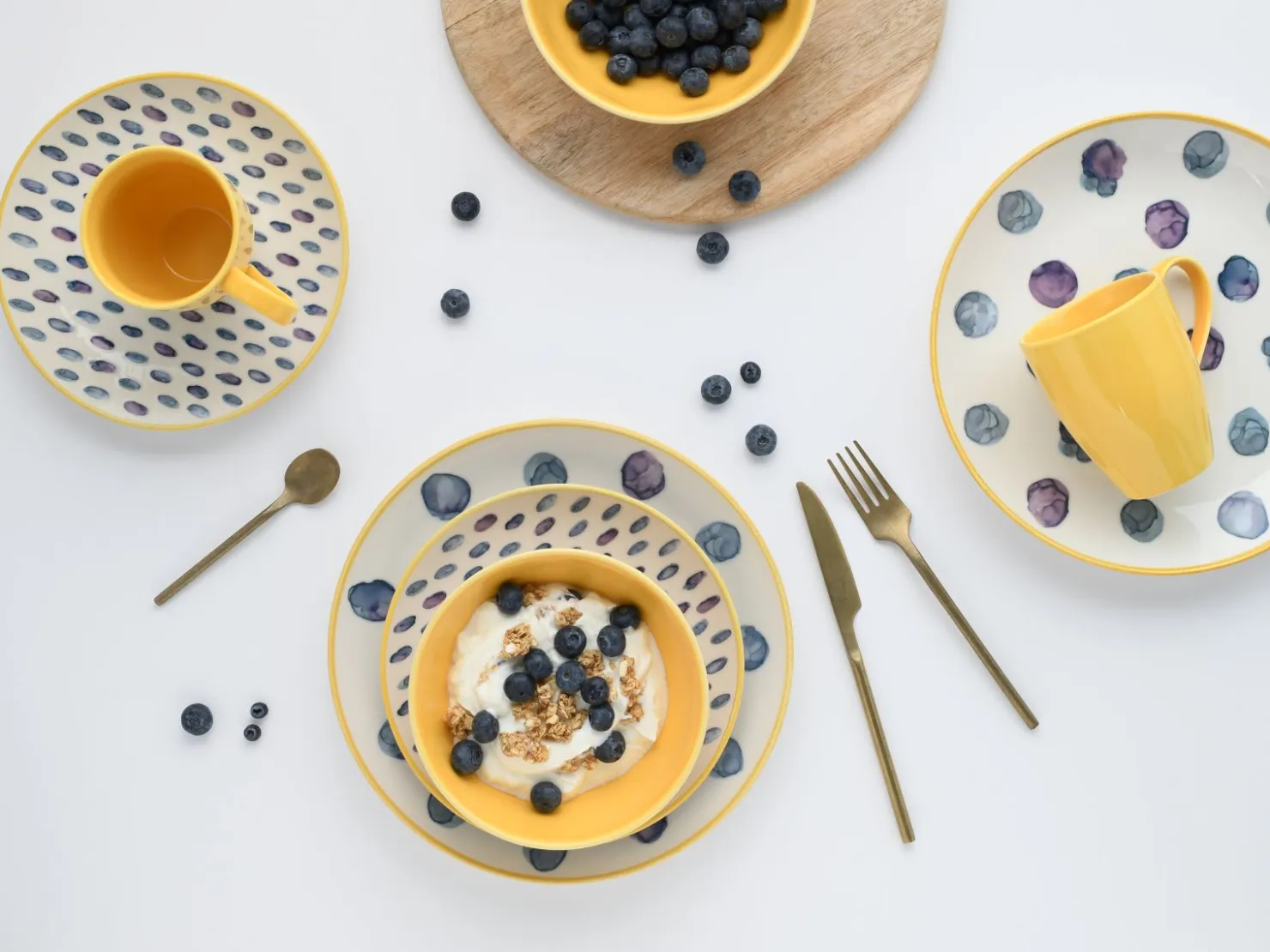 Creatable Geschirrset|Maisie - Kombiservice 16-tlg - Blau