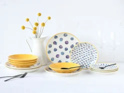 Creatable Geschirrset|Teller|Maisie - Tellerset 12-tlg - Blau