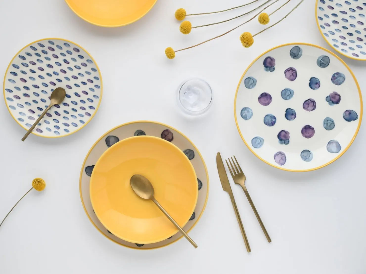 Creatable Geschirrset|Teller|Maisie - Tellerset 12-tlg - Blau