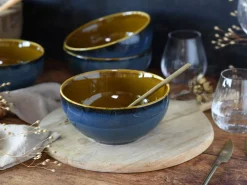 Creatable Bowls & Schüsseln|Geschirrset|Mallorca - Buddha Bowl 4-tlg - Blau