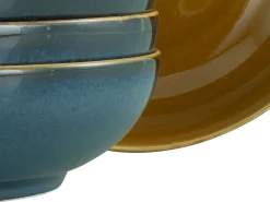 Creatable Bowls & Schüsseln|Geschirrset|Mallorca - Poke Bowl 4-tlg - Blau