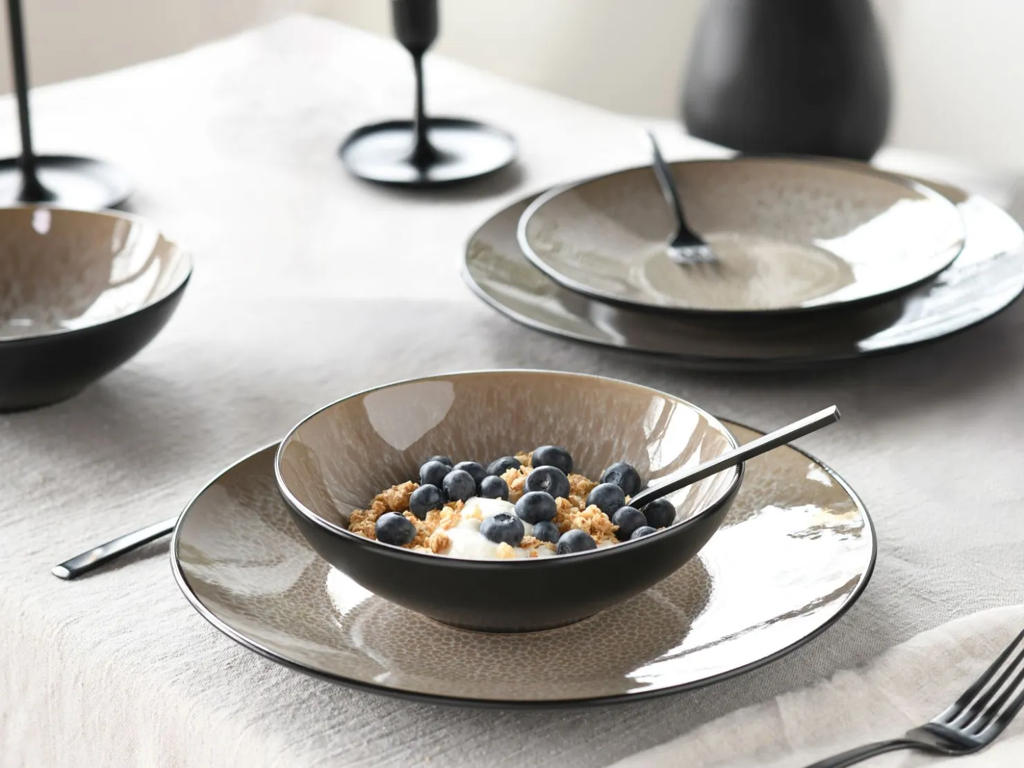 Creatable Geschirrset|Teller|Malmö - Tellerset 18-tlg - Frost