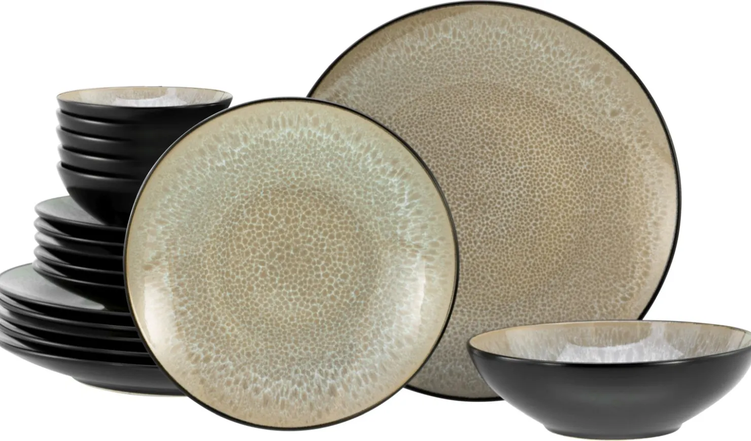 Creatable Geschirrset|Teller|Malmö - Tellerset 18-tlg - Frost