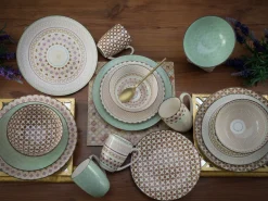 Creatable Geschirrset|Mandala - Kombiservice 16-tlg - bunt