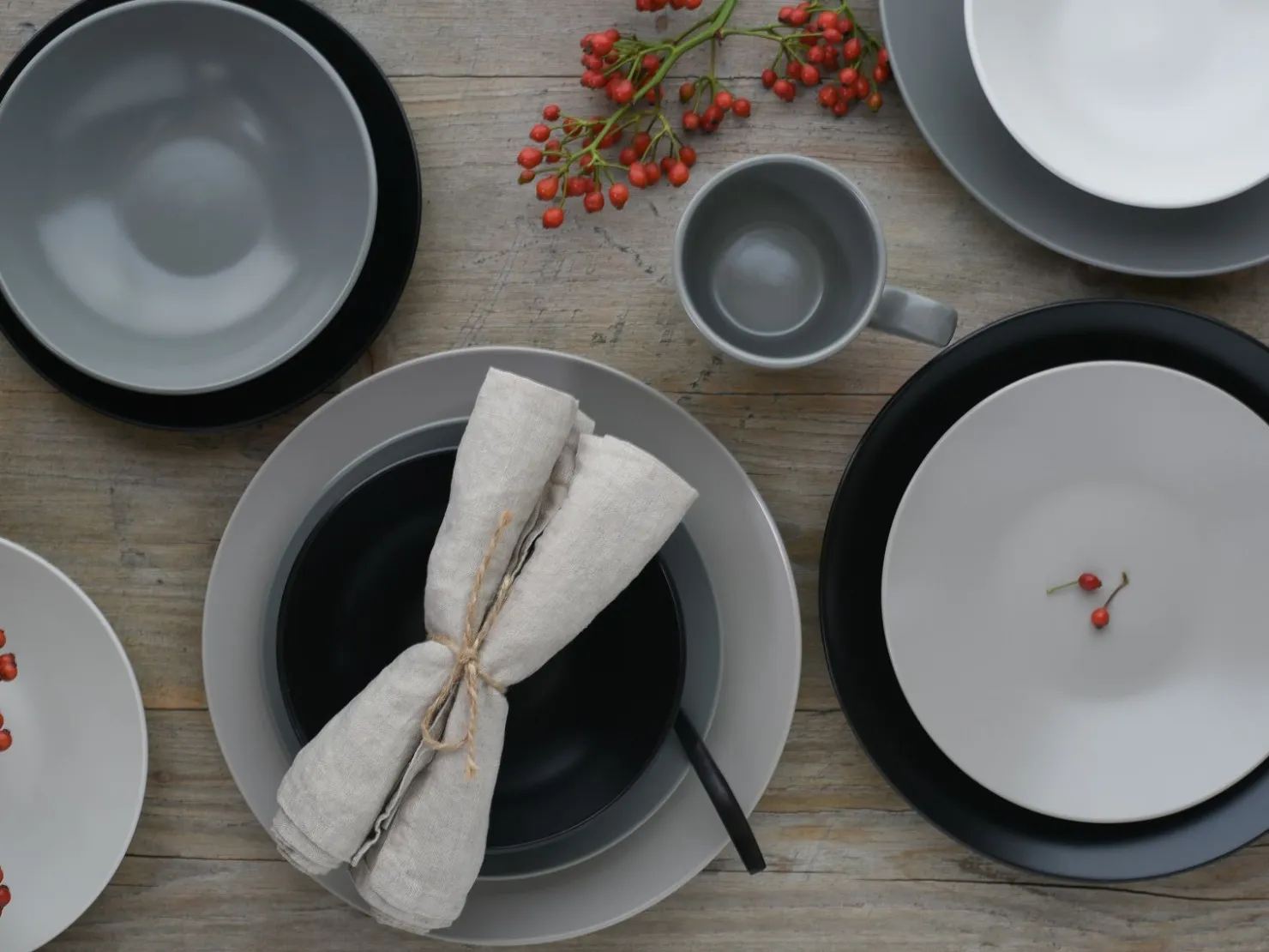 Creatable Geschirrset|Manhattan - Kombiservice 16-tlg - bunt