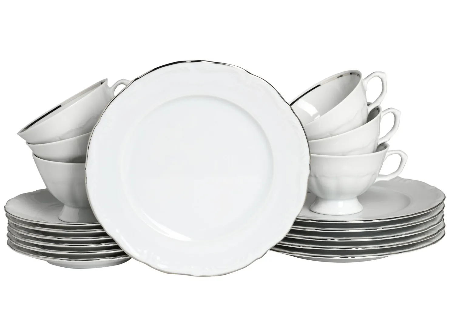 Creatable Geschirrset|Maria Theresia - Kaffeeservice 18-tlg - gold