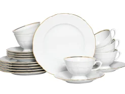 Creatable Geschirrset|Maria Theresia - Kaffeeservice 18-tlg - gold