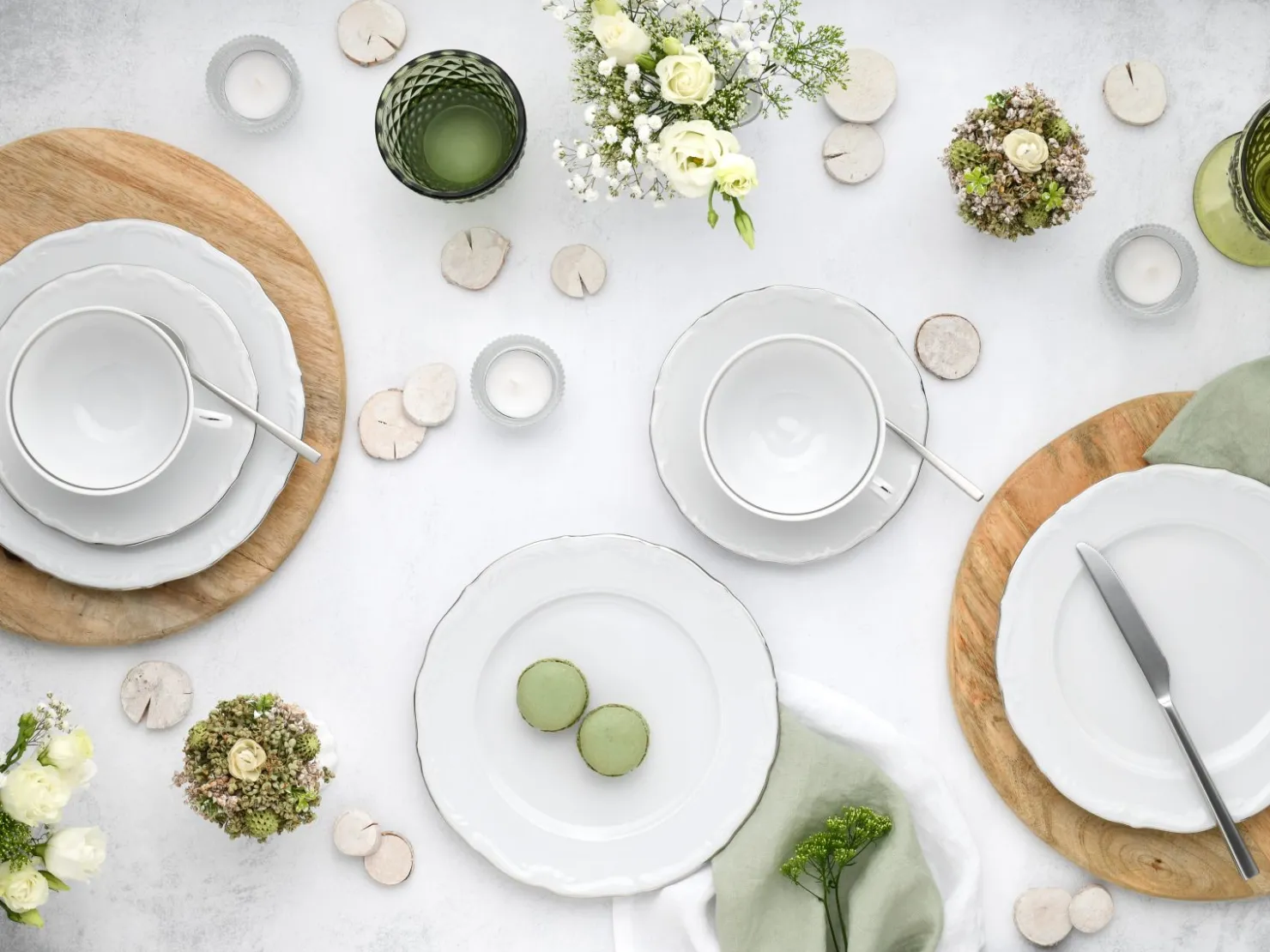 Creatable Geschirrset|Maria Theresia - Kaffeeservice 18-tlg - gold