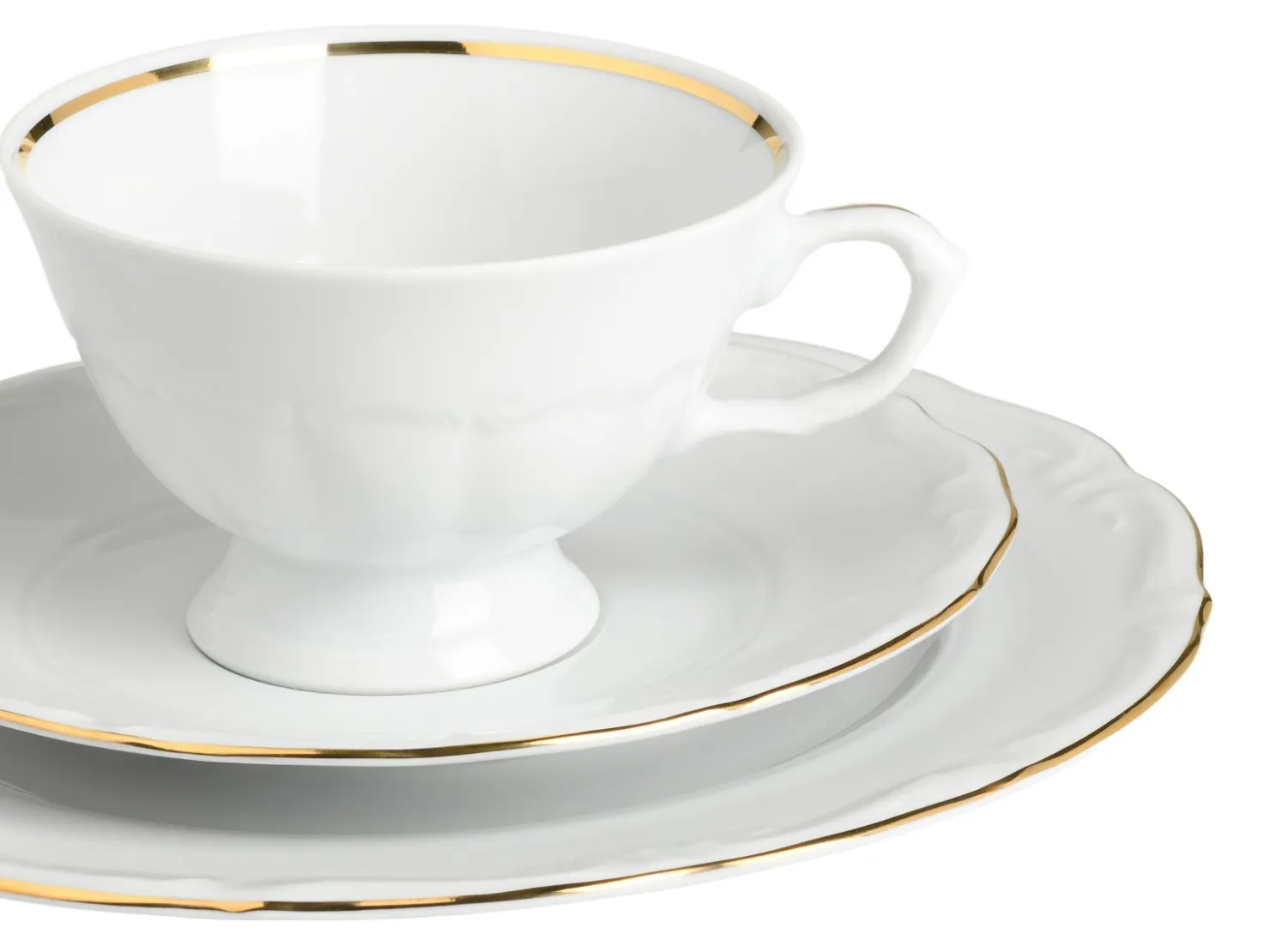 Creatable Geschirrset|Maria Theresia - Kaffeeservice 18-tlg - gold