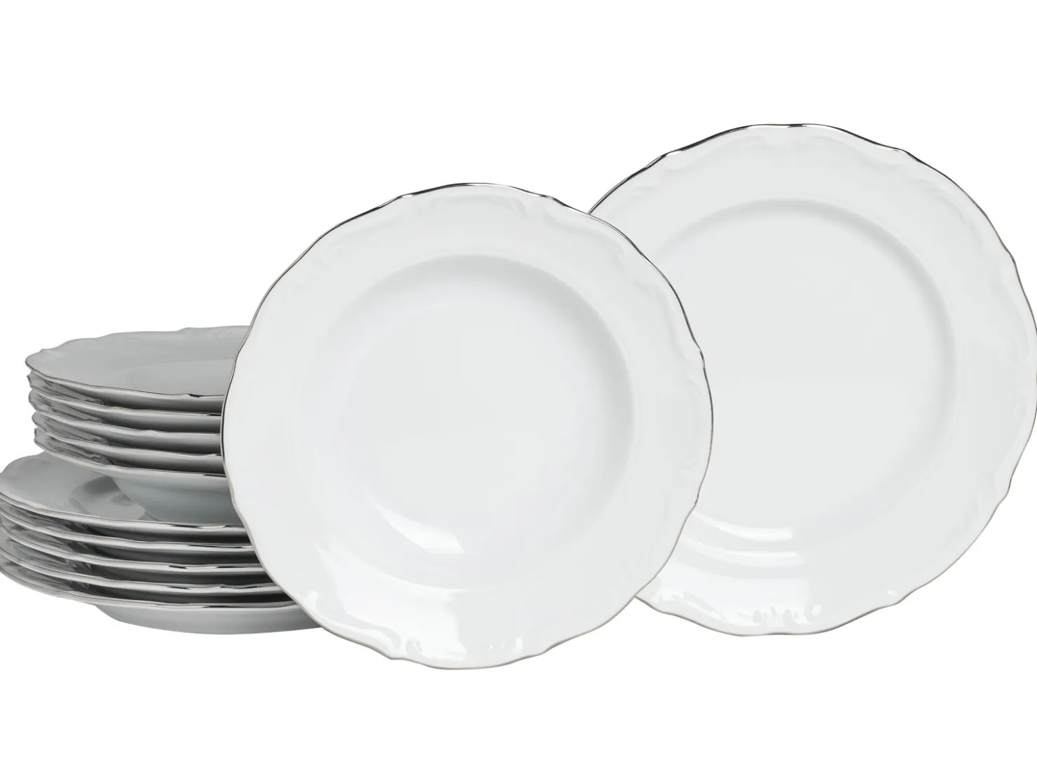 Creatable Geschirrset|Maria Theresia - Tafelservice 12-tlg - gold