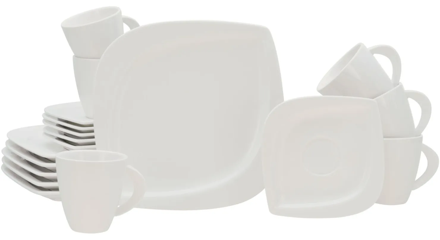 Creatable Geschirrset|Melbourne - Kaffeeservice 18-tlg - Creme