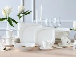 Creatable Geschirrset|Melbourne - Kombiservice 30-tlg - Creme