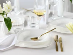 Creatable Geschirrset|Melbourne - Tafelservice 12-tlg - Creme