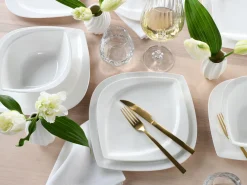 Creatable Geschirrset|Teller|Melbourne - Tellerset 12-tlg - Creme