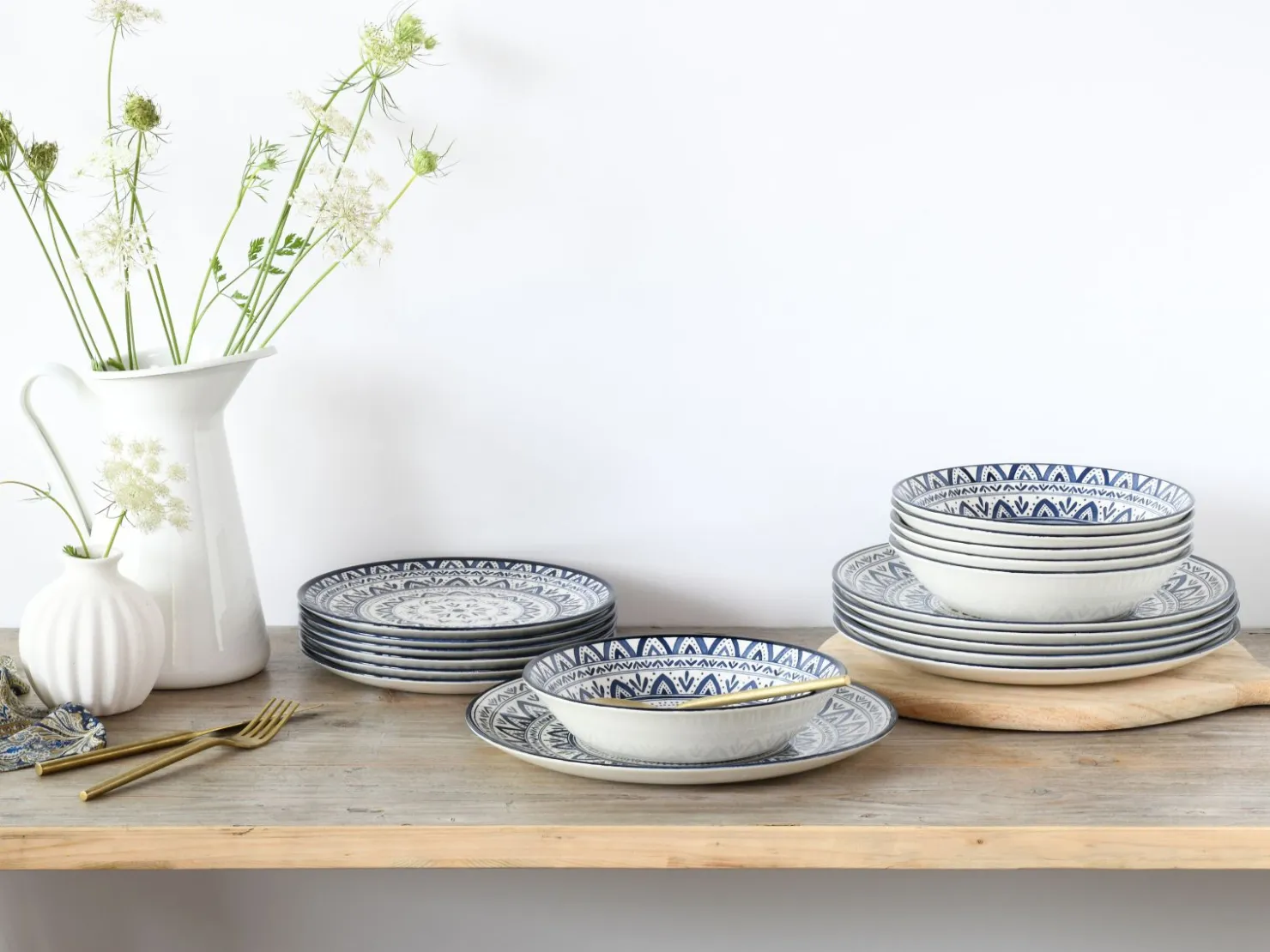 Creatable Geschirrset|Teller|Mexico - Tellerset 18-tlg - Rot