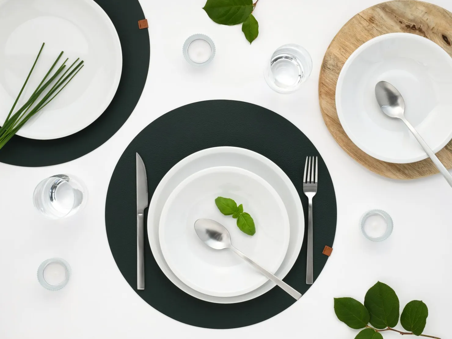 Creatable Teller|Milano - Tellerset 18-tlg - Weiss