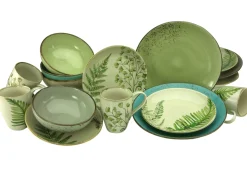 Creatable Geschirrset|Nature Botanica - Kombiservice 16-tlg - bunt