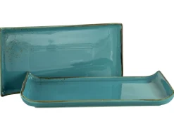 Creatable Platten|Geschirrset|Nature Collection - BBQ Platte 2-tlg - Water