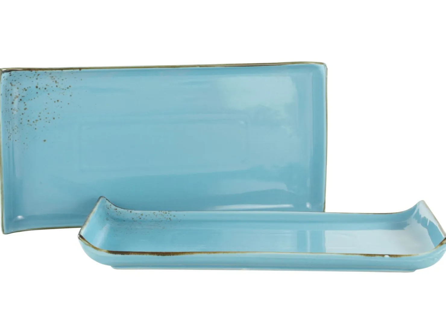 Creatable Platten|Geschirrset|Nature Collection - BBQ Platte 2-tlg - Water