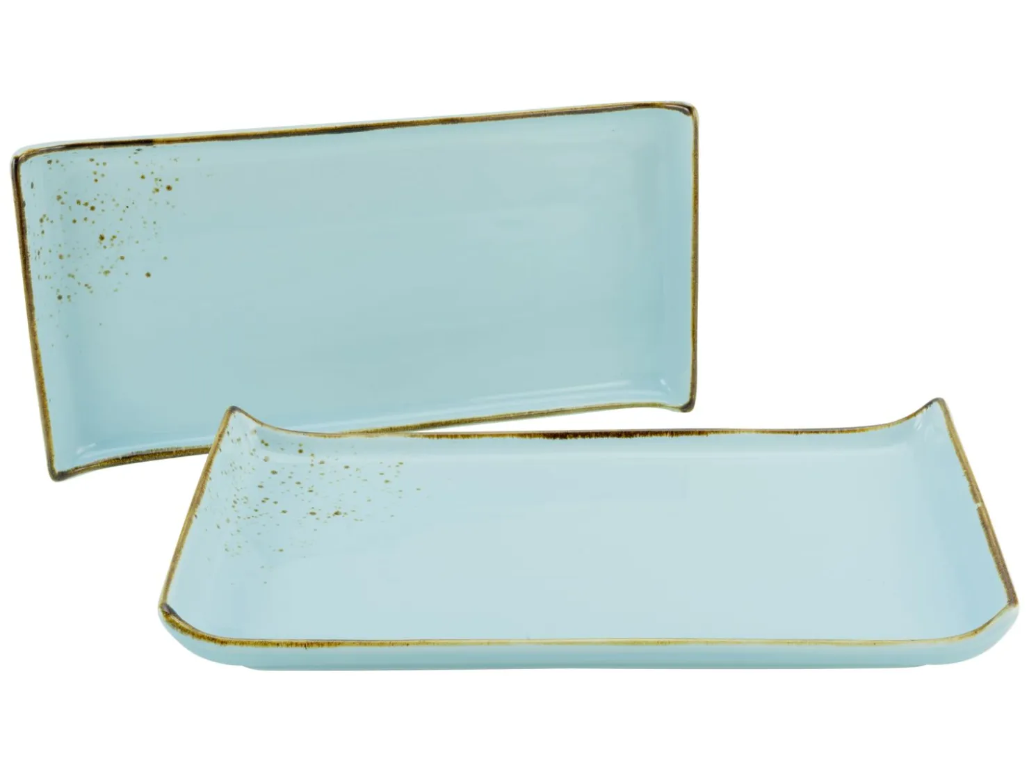 Creatable Platten|Geschirrset|Nature Collection - BBQ Platte 2-tlg - Water