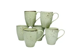 Creatable Becher & Tassen|Geschirrset|Nature Collection - Kaffeebecher 6-tlg - Stone