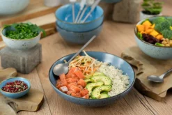 Creatable Bowls & Schüsseln|Geschirrset|Nature Collection - Poke Bowl 4-tlg - bunt