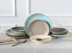 Creatable Geschirrset|Teller|Nature Collection - Tellerset 12-tlg - bunt