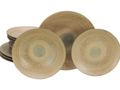 Creatable Geschirrset|Teller|Neapel - Tellerset 12-tlg - Sand