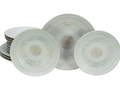 Creatable Geschirrset|Teller|Neapel - Tellerset 12-tlg - Sand