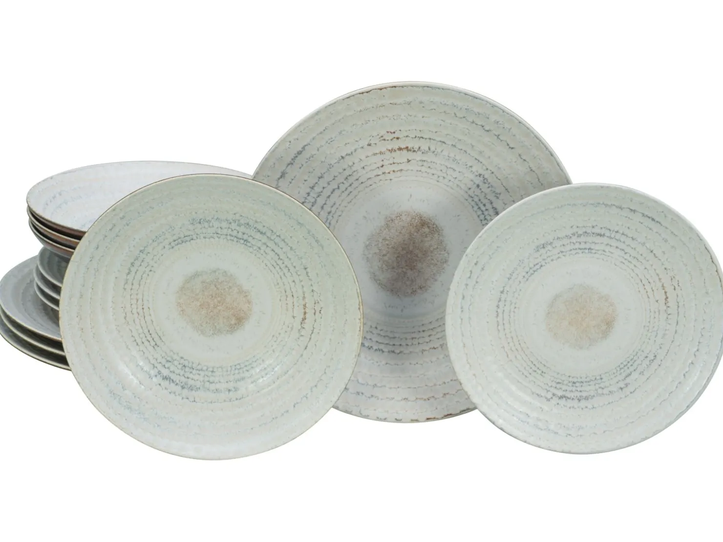 Creatable Geschirrset|Teller|Neapel - Tellerset 12-tlg - Sand
