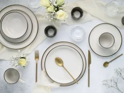 Creatable Geschirrset|Nordic Festive - Kombiservice 30-tlg - Schwarz