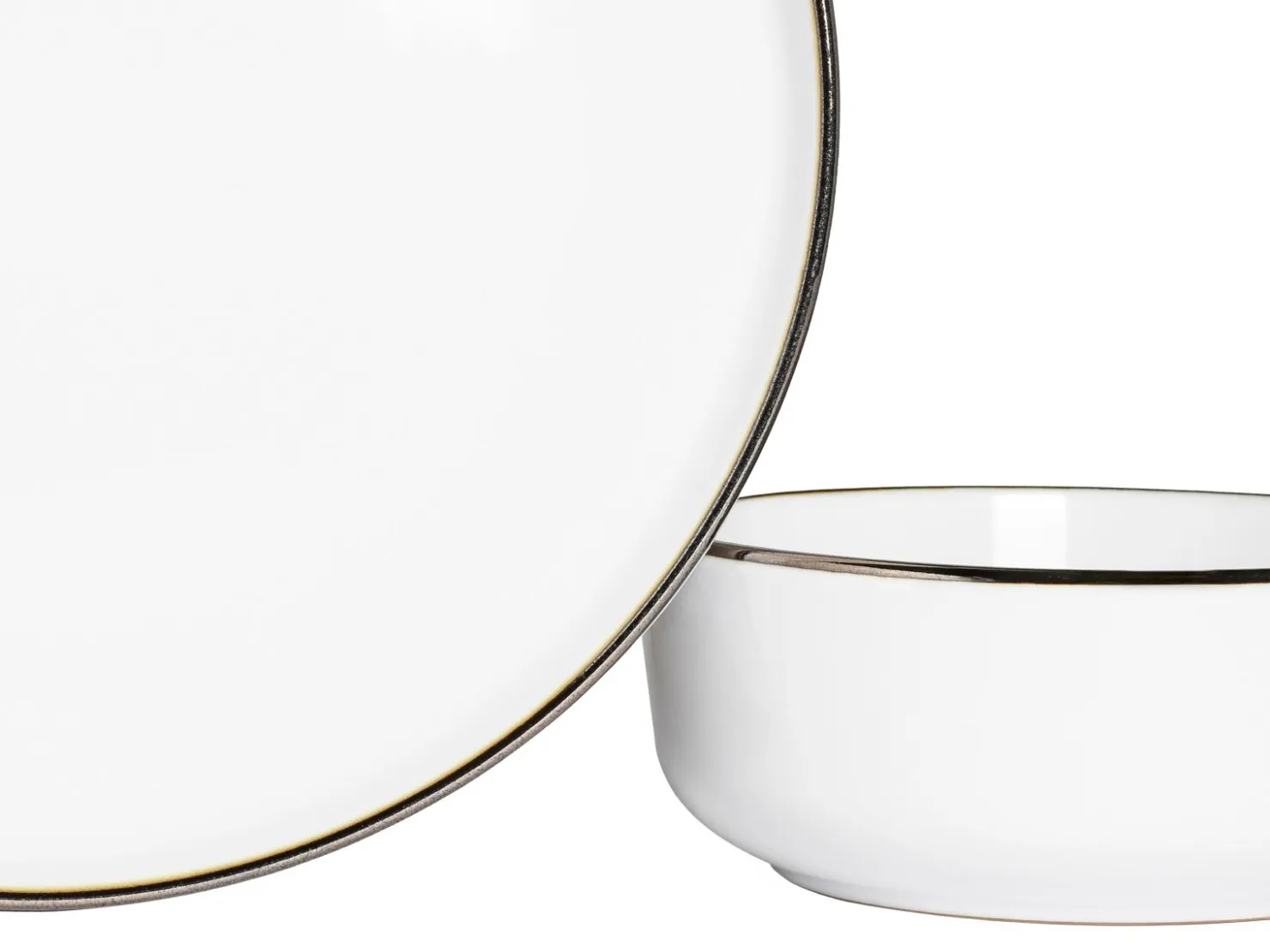 Creatable Geschirrset|Nordic Festive - Tafelservice 12-tlg - Schwarz